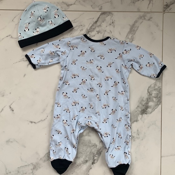 Little Me Set of 2 Piece Sleeper Set - Picture 7 of 7